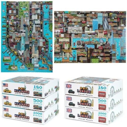 Rétro bit puzzle enfants - 8-bit,