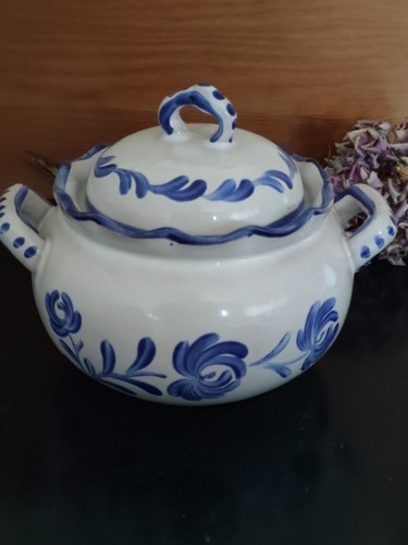Bonboniere faience art - faience, d'art