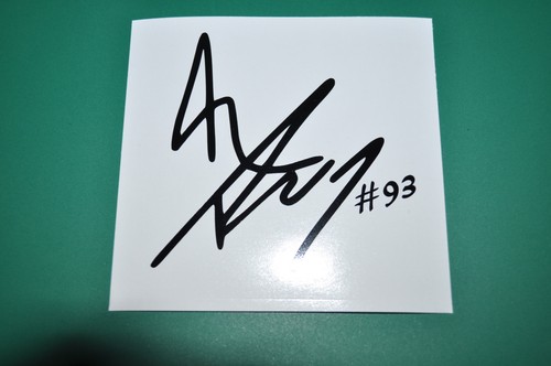 Sticker signature marc marquez - signature,