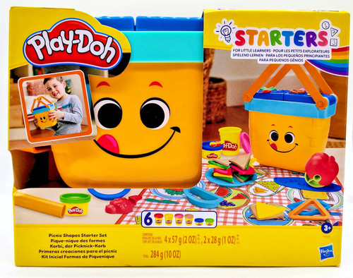 Play doh picnic shapes - shapes, starter