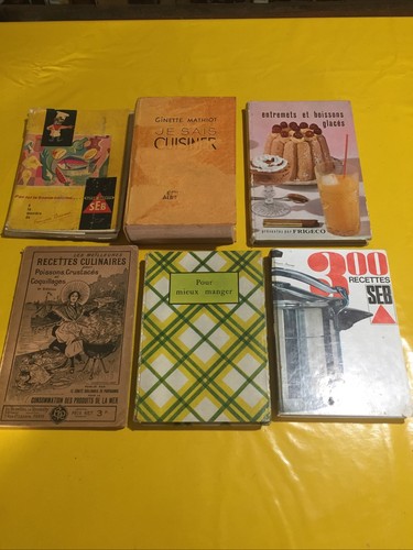 Lot anciens livres - de, 6