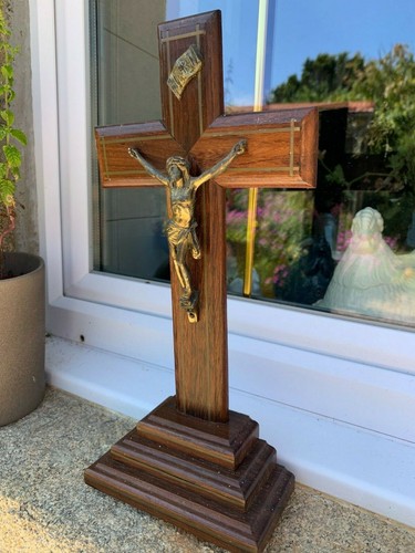 Crucifix croix autel - d’autel, xix