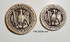 lot de   2   BOUTONS  AIGLE