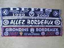 Lot 3 écharpe Allez GIRONDINS
