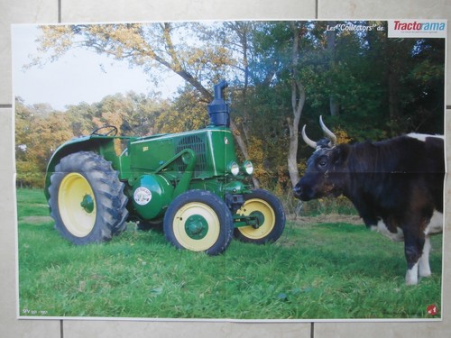 Poster agricole tracteur - &, sfv