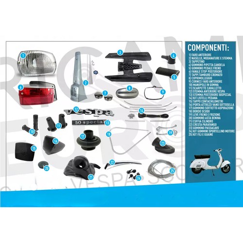 Kit restauration complet - de,