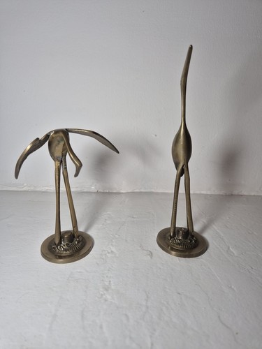 Figurines héron bronze - figurines, en