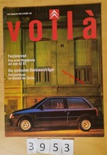 VOILA 1/1988 MAGAZINE CITROEN