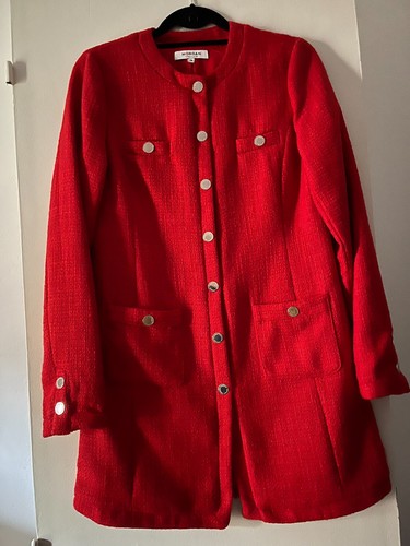 Manteau rouge femme t38 - rouge,