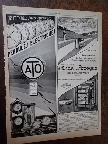 Linvosges pendule ato - linvosges, +