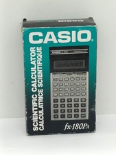 CASIO - Calculatrice Scientifique vintage Casio FX-180Pa En Boîte 
