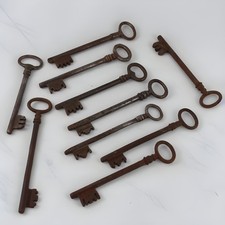 Lot De 10 Clés Anciennes En