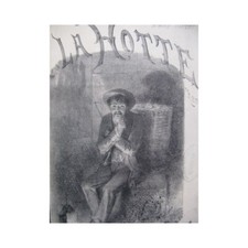 BENZA Ludovic A la Hotte Chanson XIXe