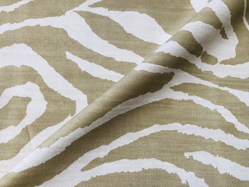 Tissu africain beige crème - tissu,