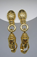 Boucles d'oreilles clips vintage Christian Dior