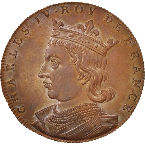 France medal charles iv - medal,,