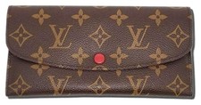 LOUIS VUITTON M60697 Portefeuille Emilie Wallet Authentic 4421