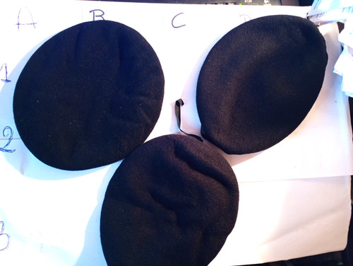 Beret militaire noir laine - beret,