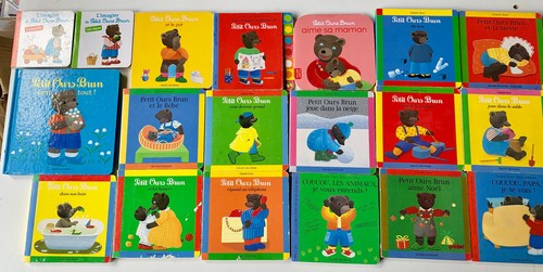 Lot livres petit ours - 19,