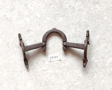 Mors De Bride En Fer Ancien Fait Main 19c Boho Ferme Maison Décor Rustique IR89