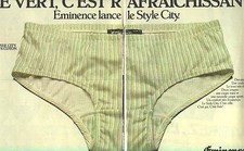 PUBLICITE ADVERTISING 1982