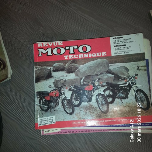 Rtm honda cb125s - 22,