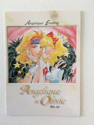 Angelique carddass masters - angelique,