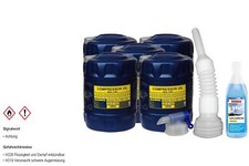 100L mannol Huile pour Compresseur Oil Iso 100 Robinet Tuyau Flexible Nettoyeur