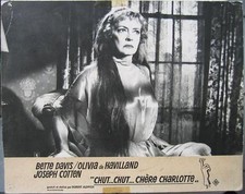 HUSH...HUSH, SWEET CHARLOTTE 1964 BETTE DAVIS - 4 FRENCH LOBBY-CARDS