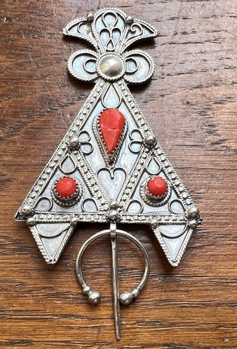 Fibule ancienne argent - ancienne,