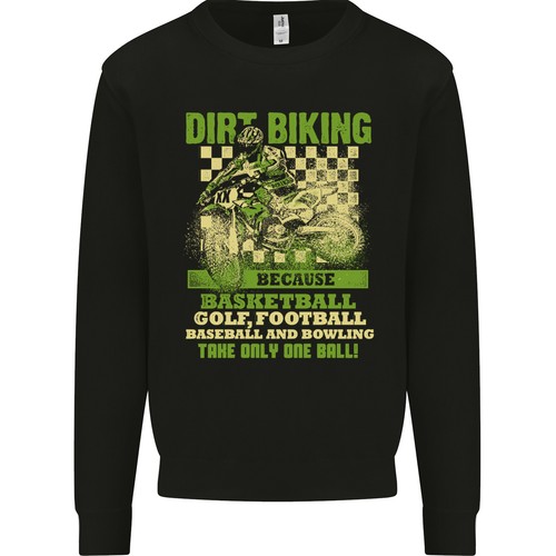 Sweat capuche dirt biking - sweat,