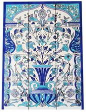 Vase Discret En Carreaux