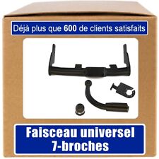 Pour Citroen Saxo 3/5P Hayon 96-04 Attelage fixe+faisceau 7-broches uni.