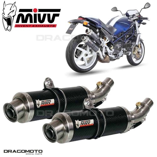Double échappement ducati - double,