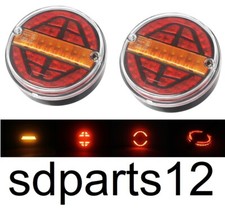 2x Feux Arriere Rond 3