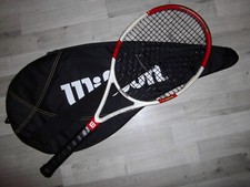 RAQUETTE TENNIS WILSON SIX ONE 95 L GRAPHITE BASALT MATRIX  MANCHE 3   4  3/8