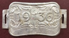 Plaque Fiscale de vélo Année