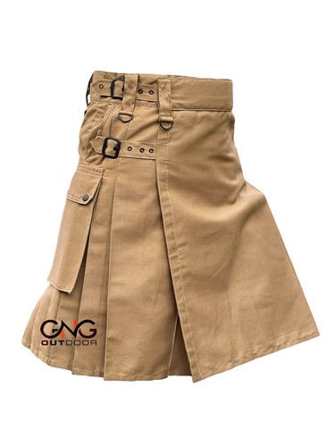 Kilt utilitaire khaki - kilt,