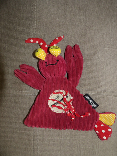Doudou plat homard - doudou,