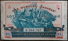 Billet de loterie nationale