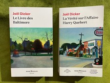 ¤ Lot de 2 thrillers - JOËL DICKER - éditions Rosie Wolfe