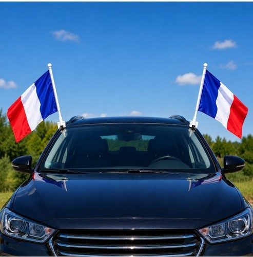 Lot drapeaux voiture - lot,