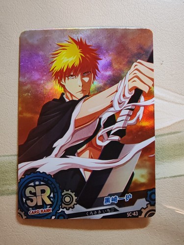 Card holo bleach ichigo - card,