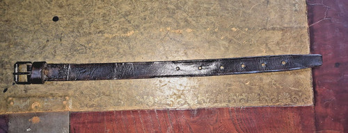 Sangle courroie cuir ww1 - sangle/courroie,