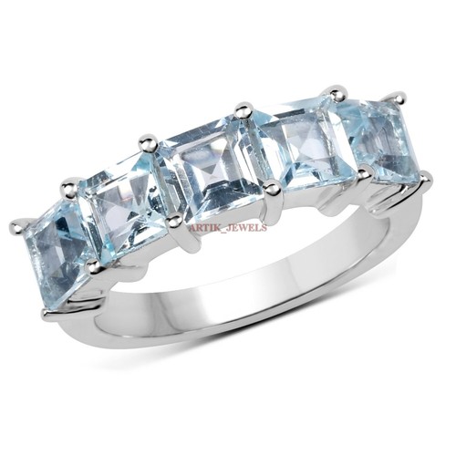 Naturel bleu gemme topaze avec - bleu,