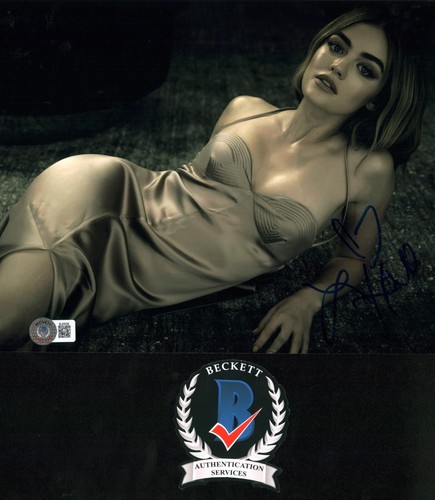 Lucy hale signed beautiful - lucy,