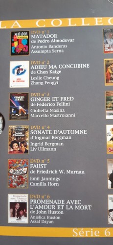 Coffret dvd cinéma du - 12,