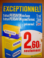 affiche publicitaire ancien