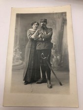 CPA photo militaire 6° Régiment médaille sabre 