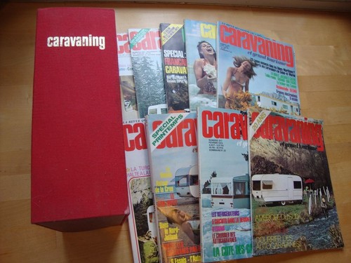 Lot revue caravaning 1974 - lot,